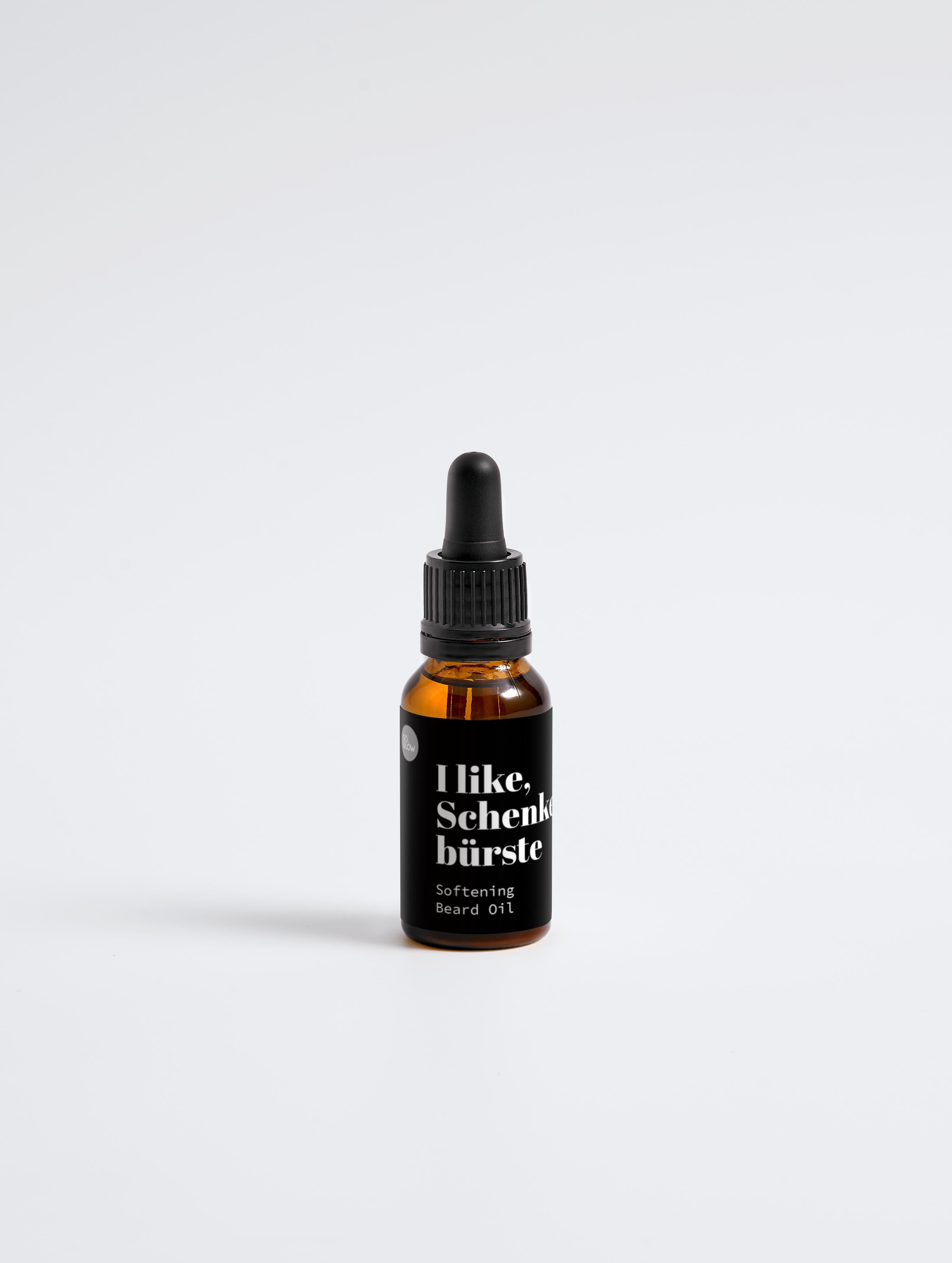 I like, Schenkelbürste | Sanft pflegendes Bartöl, 20 ml