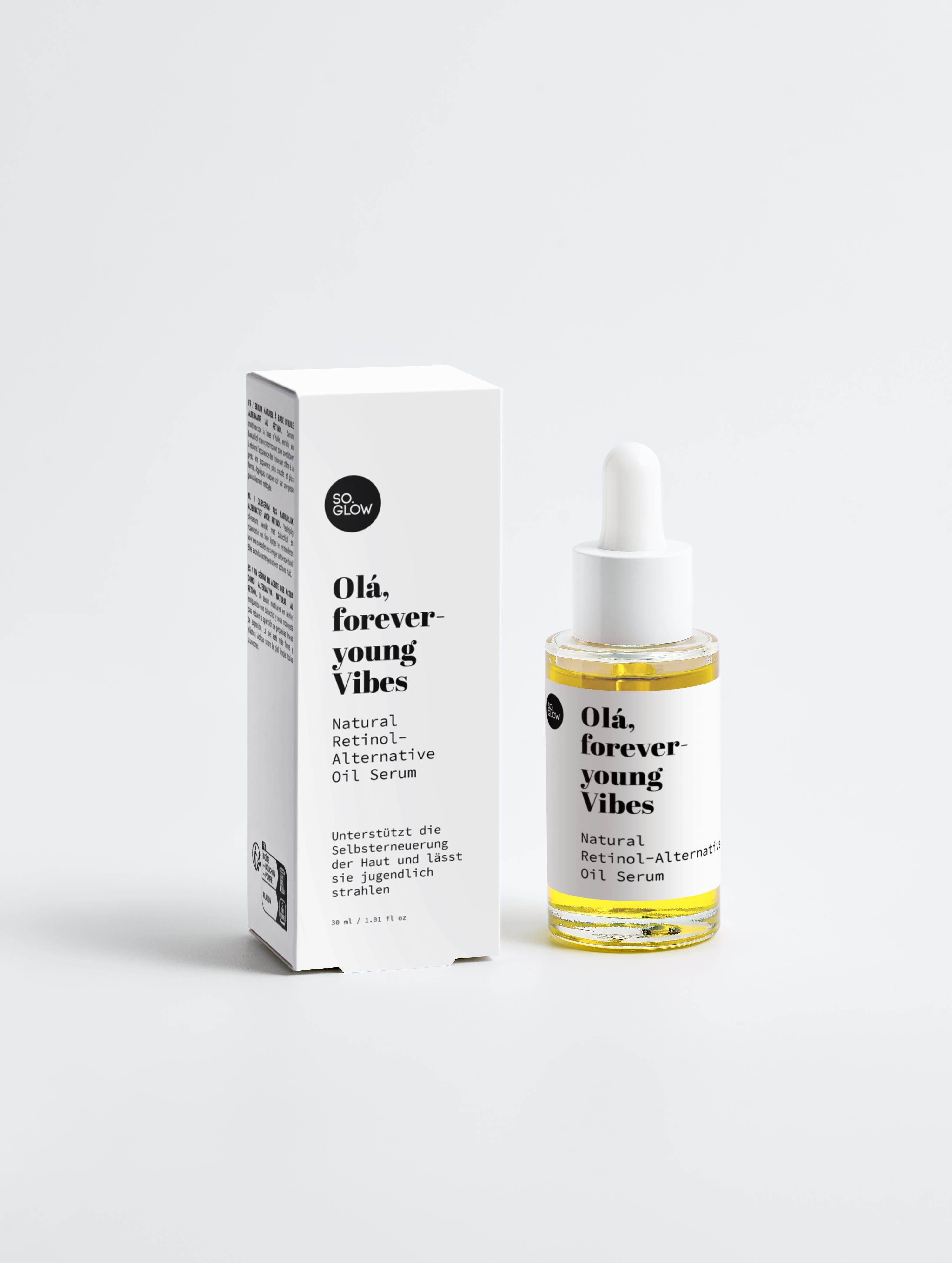 Olá, forever-young Vibes | Natürliches Retinol-Alternative Ölserum, 30 ml