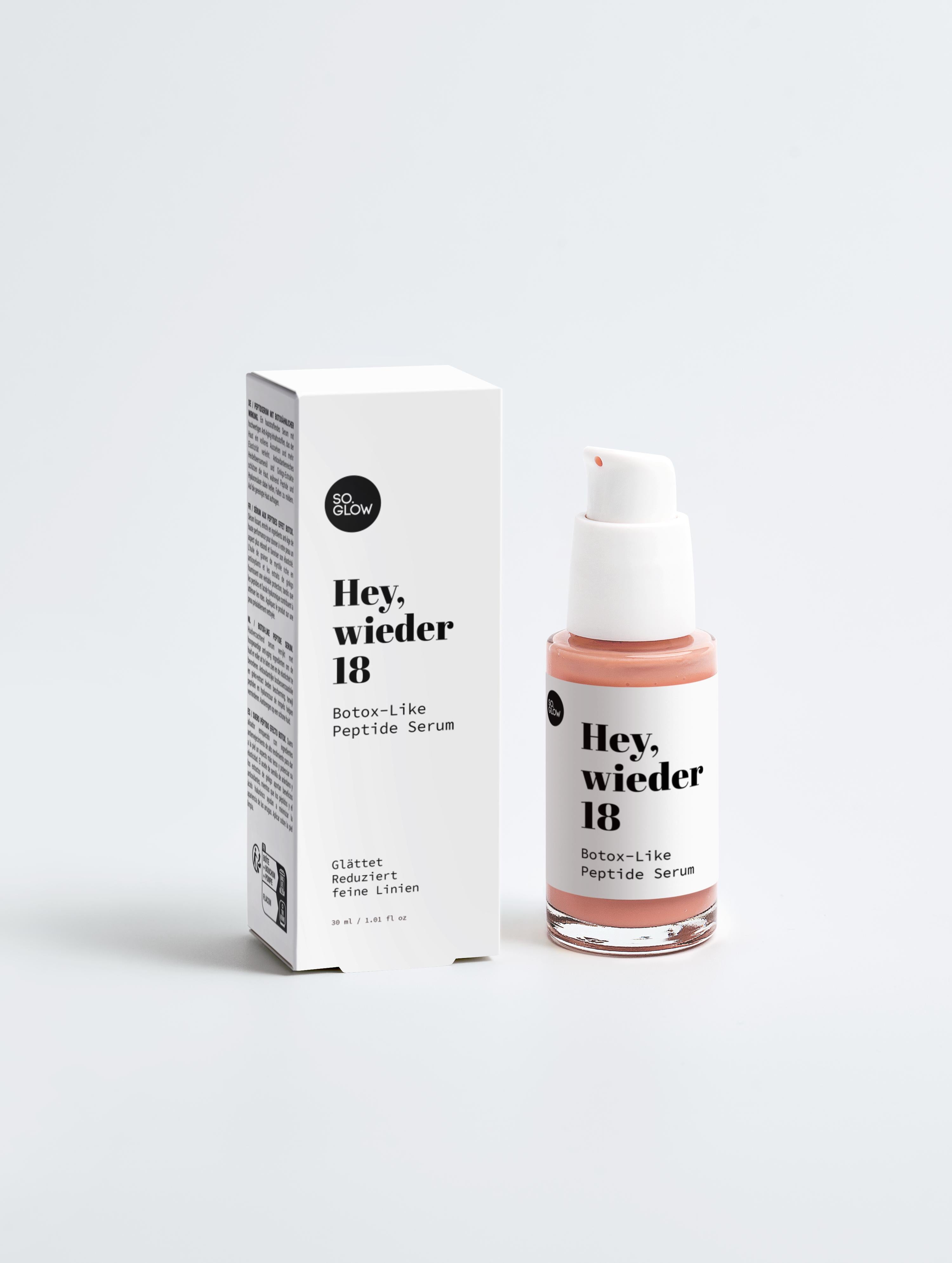 Hey, wieder 18 | Botox-ähnliches Peptidserum, 30 ml