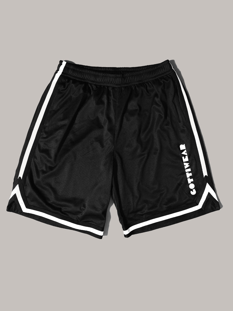 Gottiwear. Mesh Short. Big Logo. Black