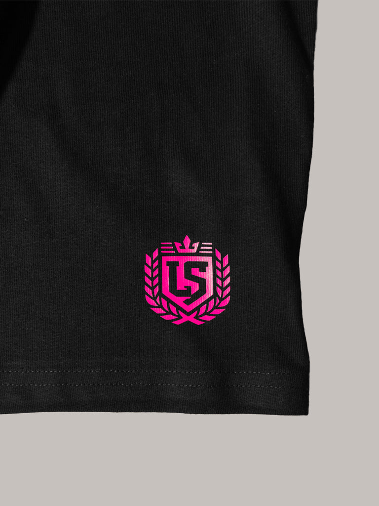 Mr. Lifestyler. Palmen Oversize Tee. Black