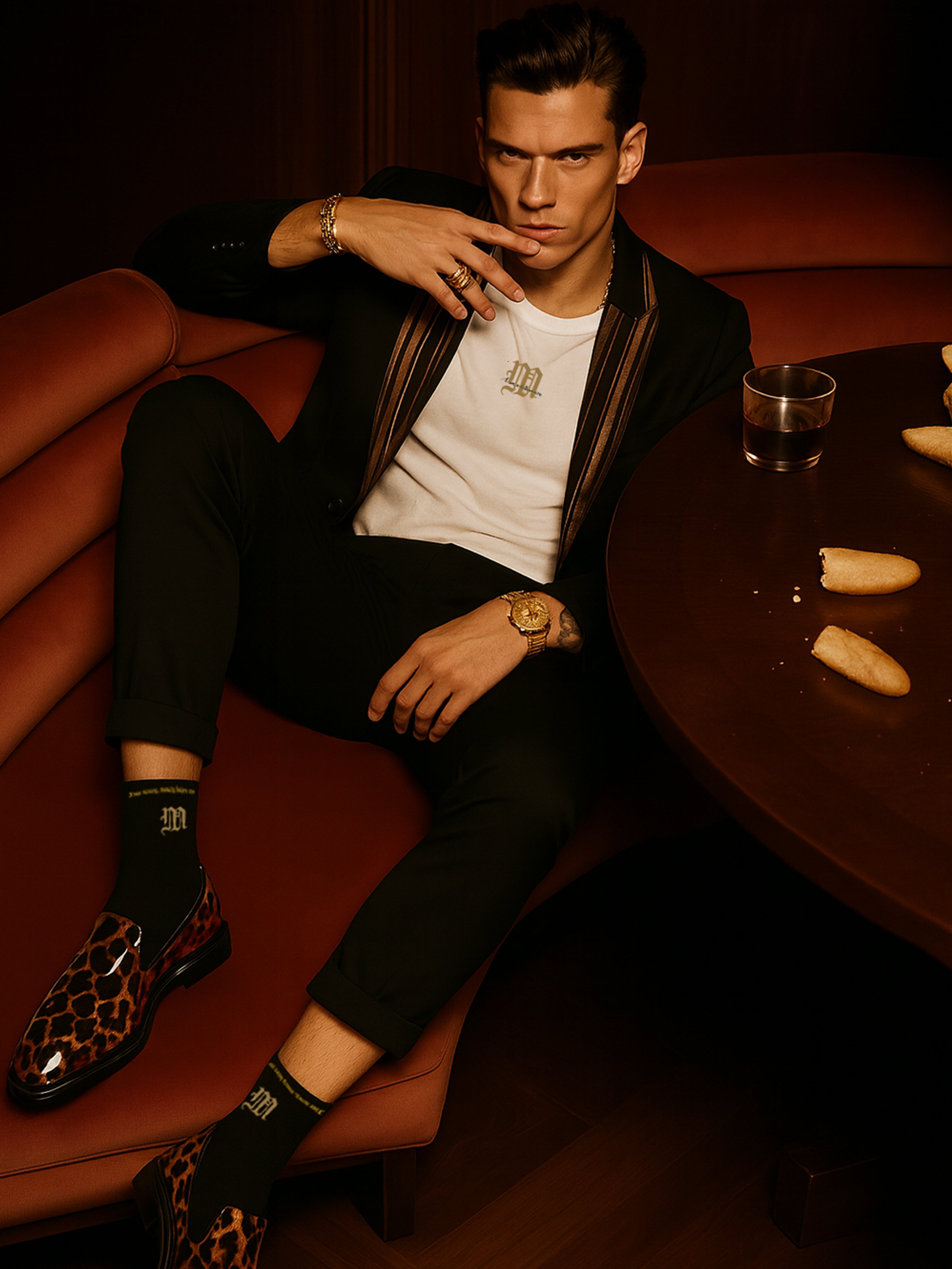 Money Shirt. Urban Tee. White